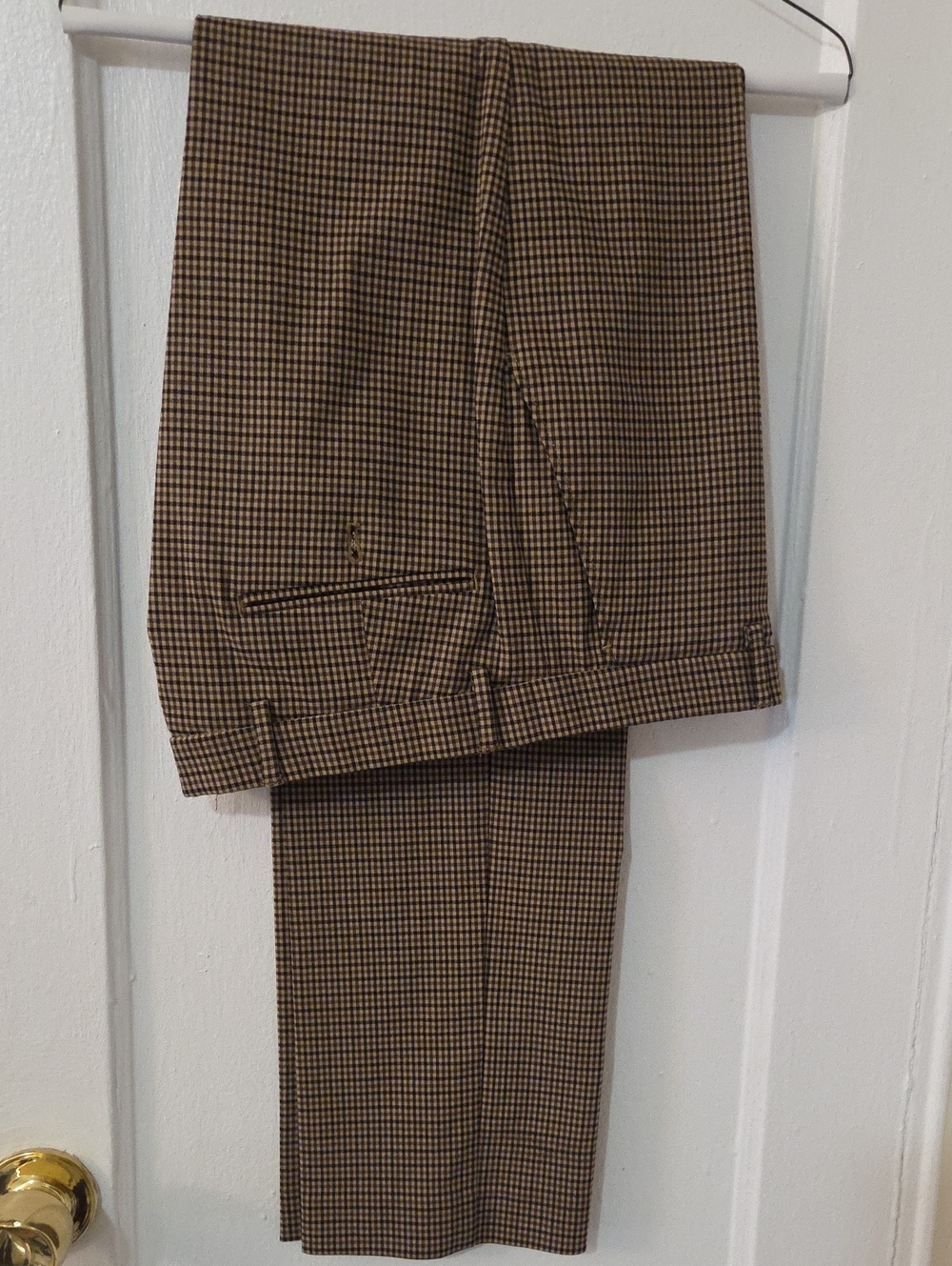 Tommy Hilfiger Brown Slim Fit Dress Pants 34x32 NWOT